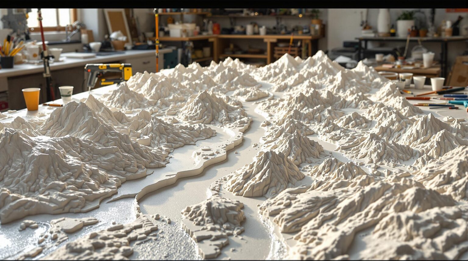 DIY vs Professional: Building Large‑Format Relief Maps - Topo Streets