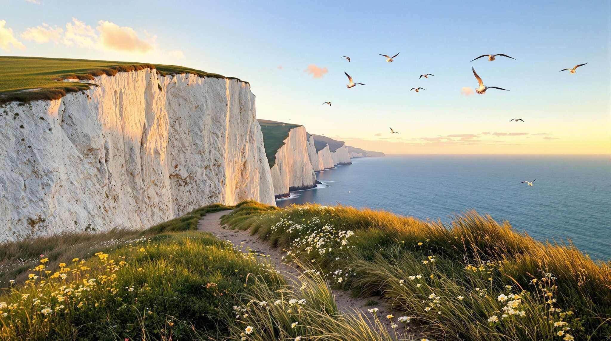 White Cliffs Of Dover England s Iconic Seaside Landmark Topo Streets