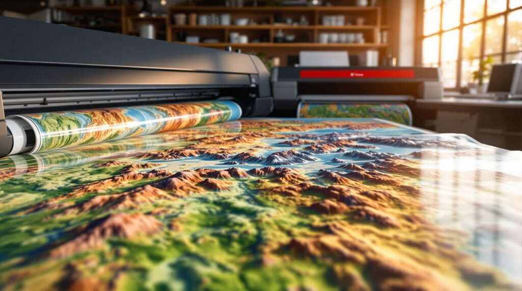 Best Paper Types for Professional Map Printing - Topo Streets