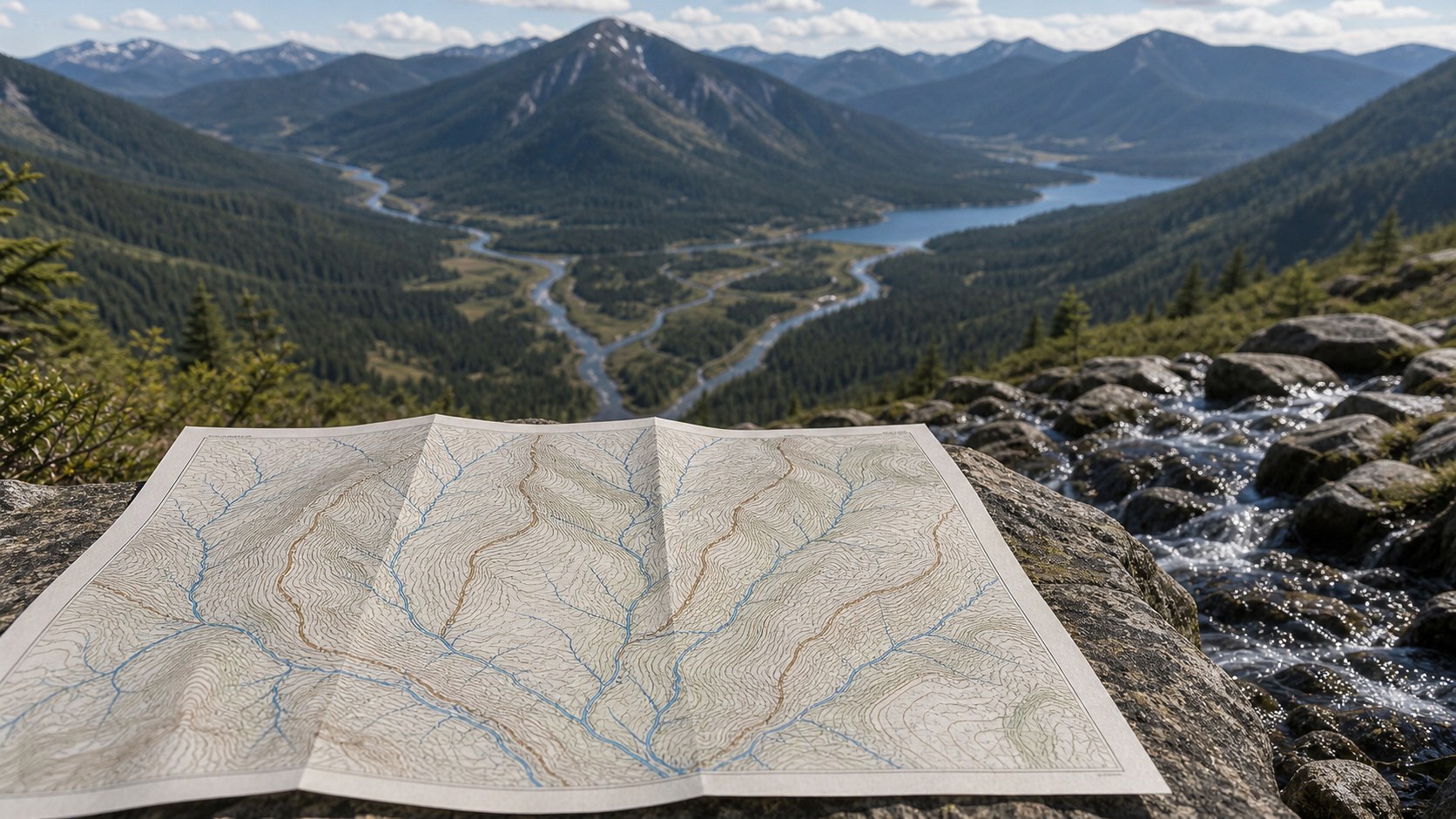 How to Identify Watersheds with Topographic Maps